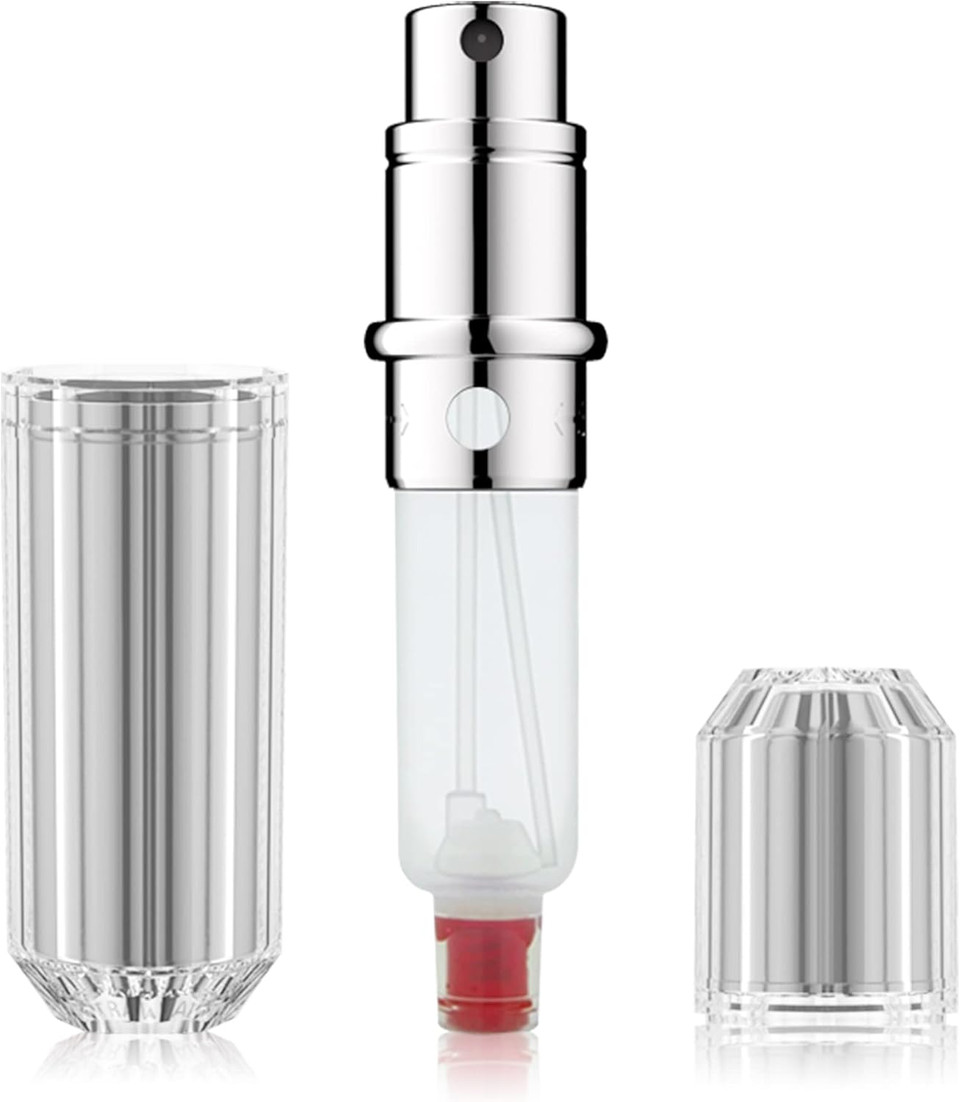 Travalo Bijoux Oval Silver Perfume Atomiser