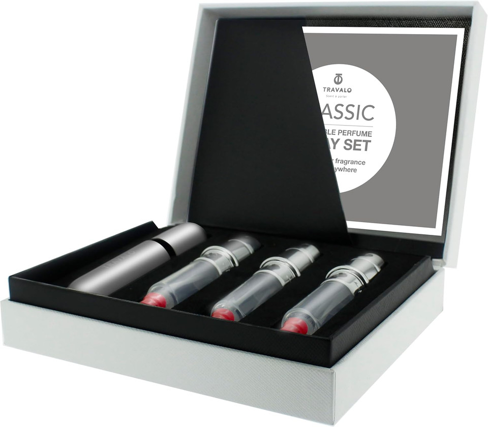 Travalo Classic Set Titanium Perfume Atomiser