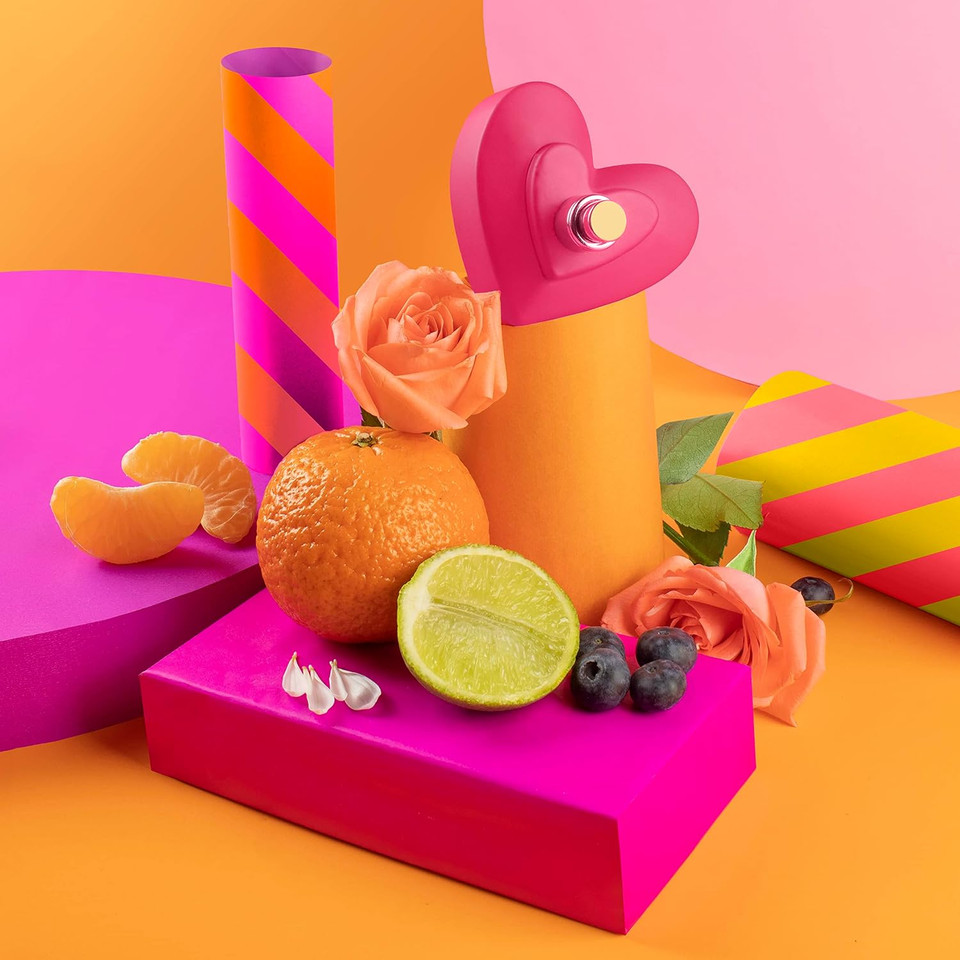 Agatha Ruiz de la Prada Perfumes - Love Love Love, Eau de Toilette for Women - Long Lasting - Charming, Playful and Modern Fragance - Fruity, Citrus and Floral Notes - Ideal for Day Wear - 80 ml