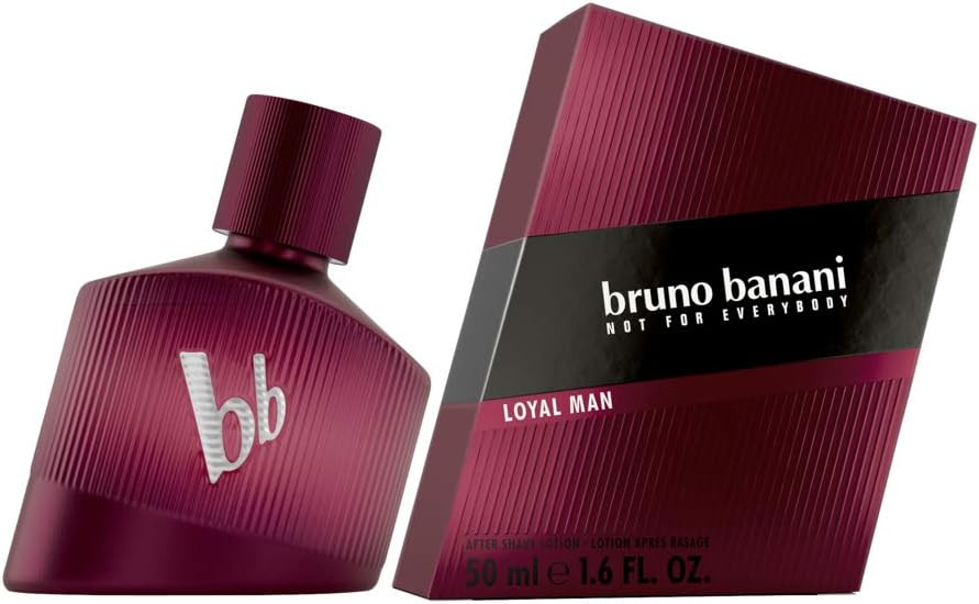 bruno banani Loyal Man - After Shave - Fresh Fruity Men's After-Shave - Maximum Long-Lasting Fragrance - 1 x 50 ml