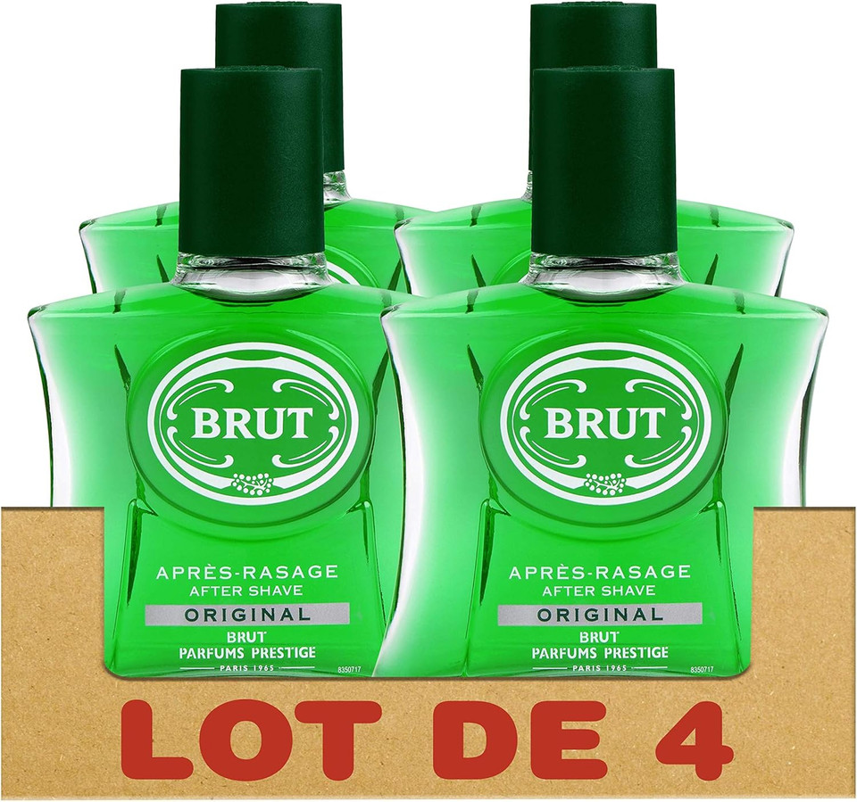 4 x Brut After Shave Unboxed 100ml Original