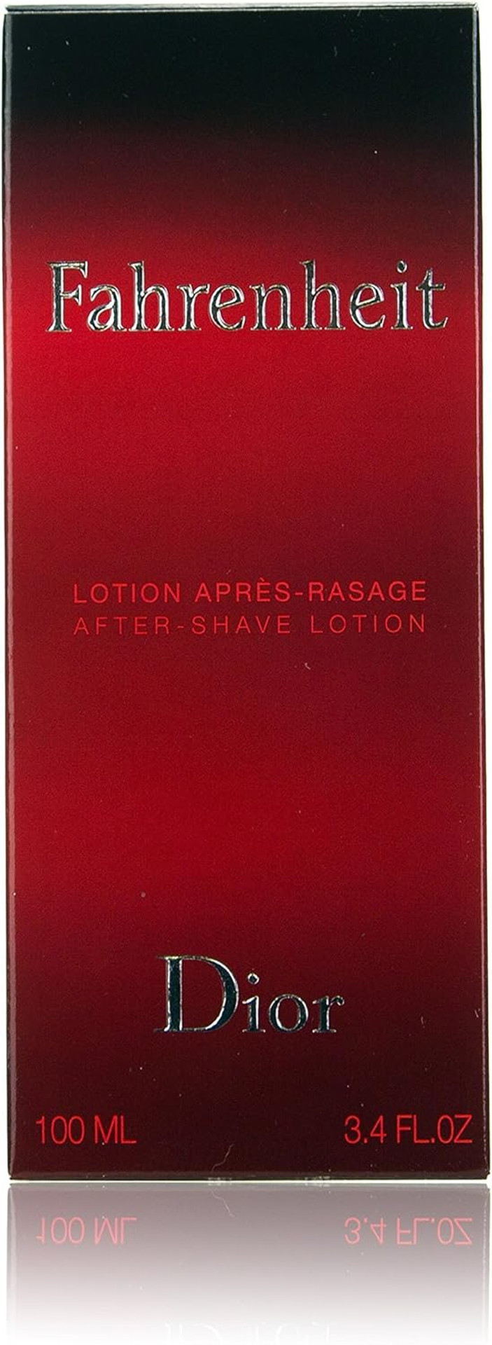 Christian Dior Fahrenheit After Shave Lotion Bottle - 100 ml