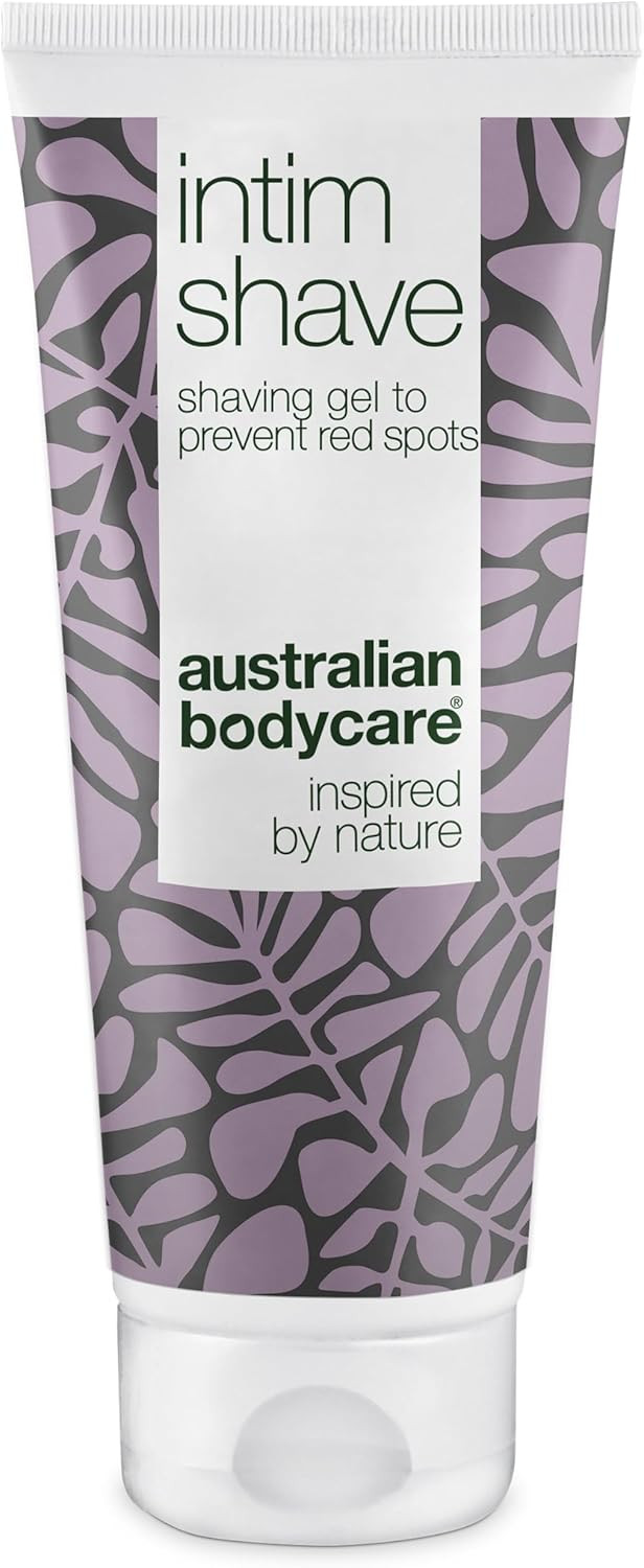 Australian Bodycare intim Shave 100ml - Intimate Shaving Gel with Tea Tree Oil for Ingrown Hairs, Irritation & Razor Bumps, for Bikini line Shaving and Shaving The Intimate Area, pH Balanced (100 ml)