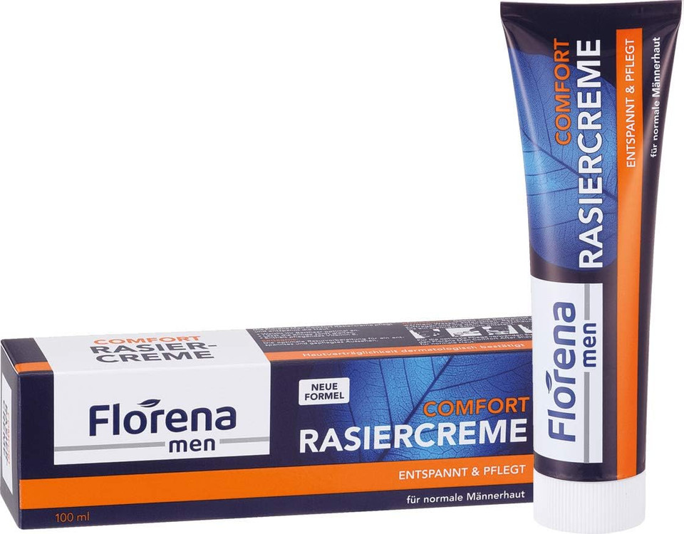 Florena - 2 x 100 ml Shaving Cream Comfort, Germany