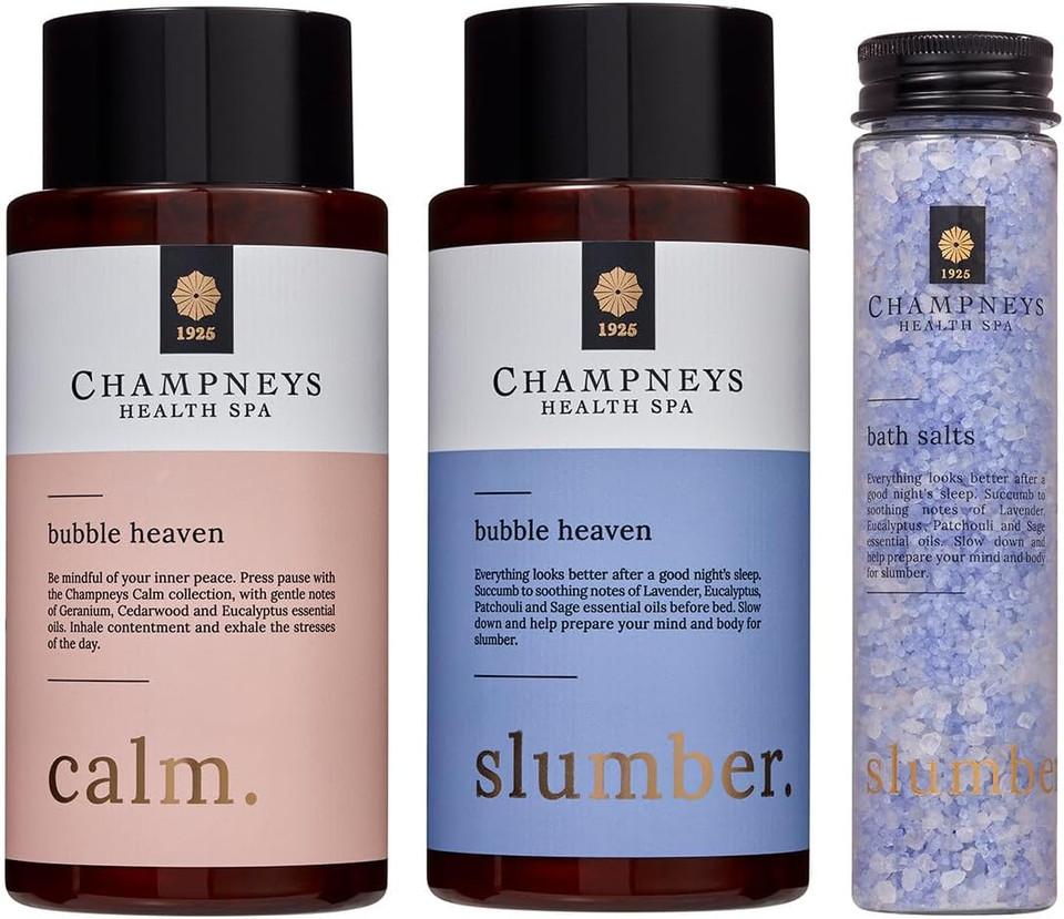 Champneys Bubble Heaven Calming Ritual Bath Gift Set