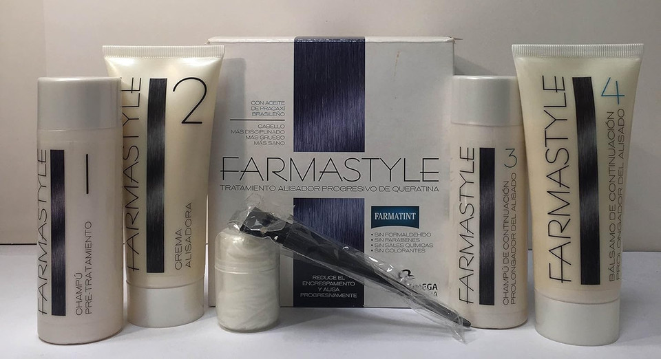 Farmastyle Tratam Alisador Queratina Kit Farmastyle Tratam Alisador Queratina Kit