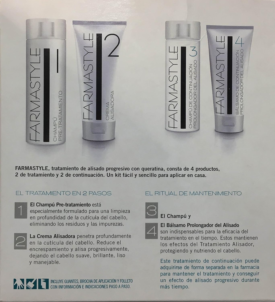 Farmastyle Tratam Alisador Queratina Kit Farmastyle Tratam Alisador Queratina Kit