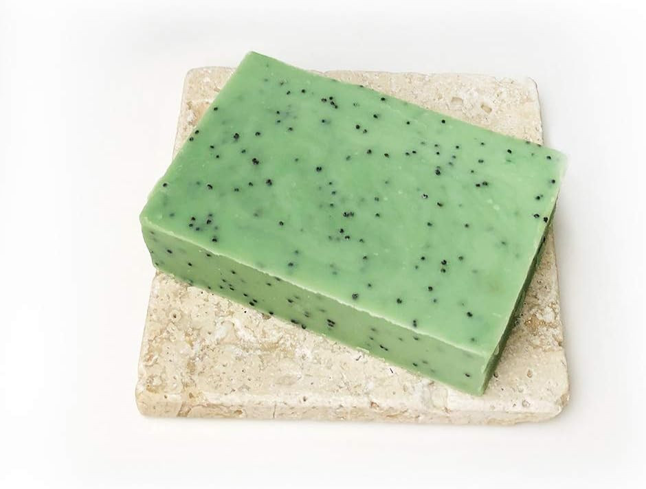 I WANT YOU NAKED NAKED SOAPSTONE SQUARE|Soap Stone Travertine - Square, 240 g