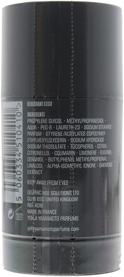 Yohji Yamamoto Yohji Homme Deodorant Stick 75g