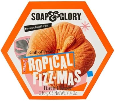 Soap & Glory Tropical Fizz-mas Bath Fizzer Christmas Gift