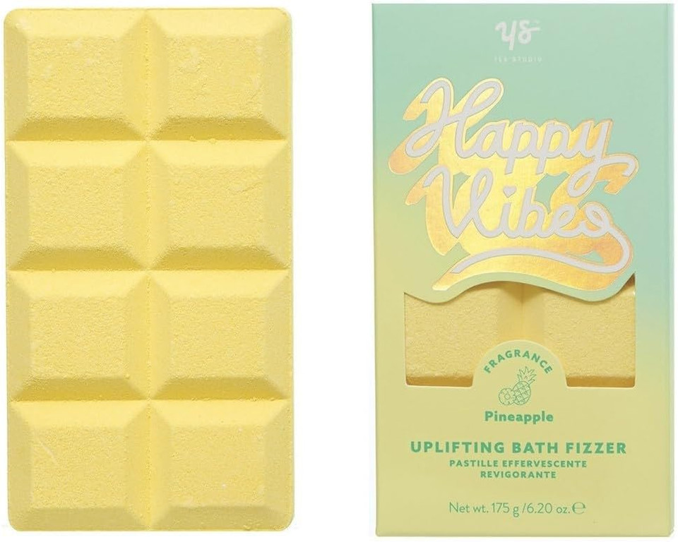 Yes Studio Bath Fizzer Uplifting Pineapple 175g