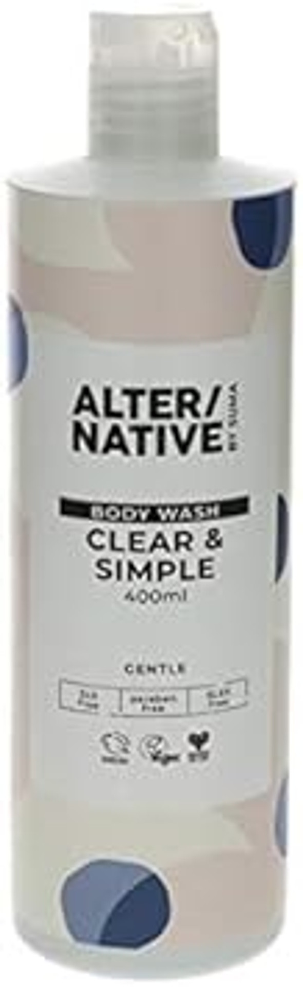 Alter/native By Suma | Clear & Simple Body Wash | 2 x 400ml (UK)