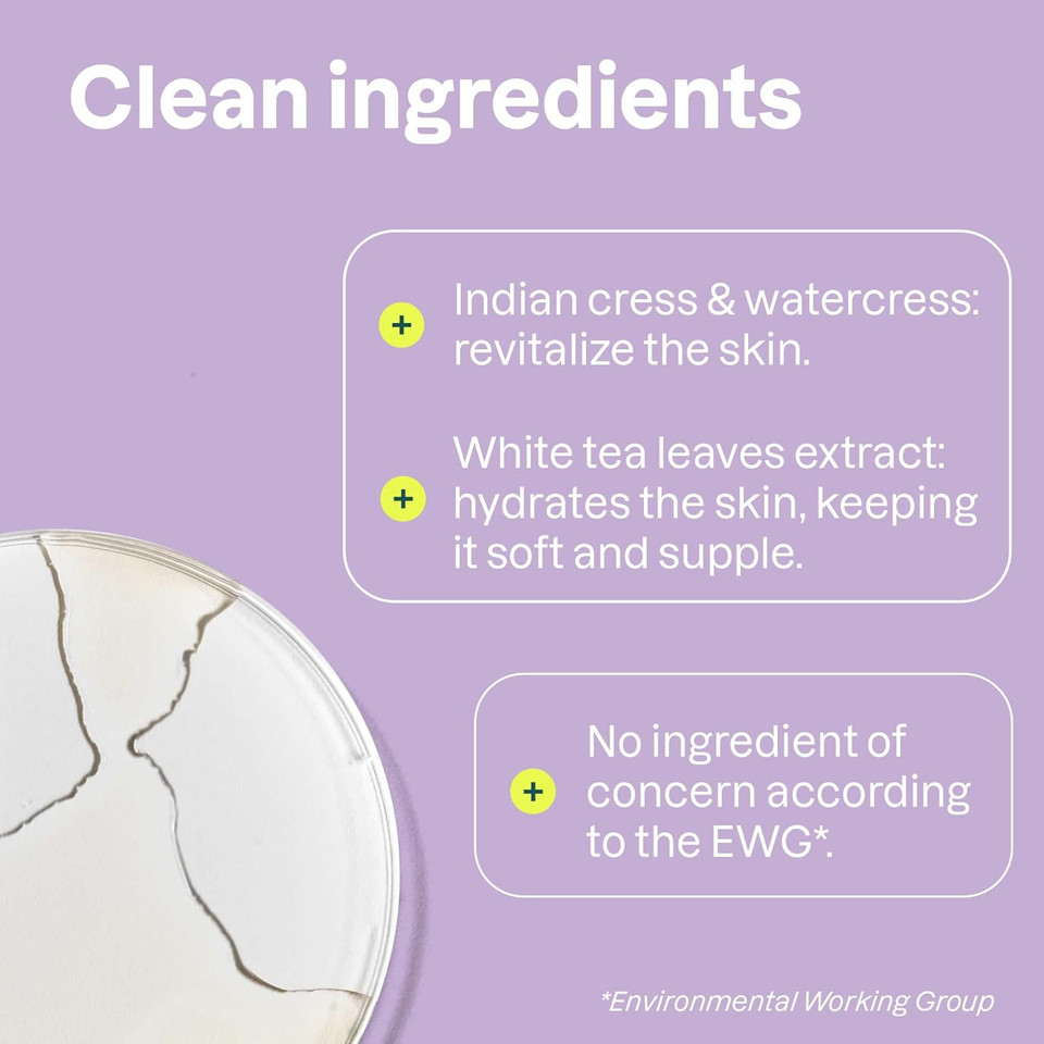 ATTITUDE Body Wash, EWG Verified Shower Gel, Dermatologically Tested, Plant and Mineral-Based, Vegan Personal Care Products, White Tea Leaves, 946 mL