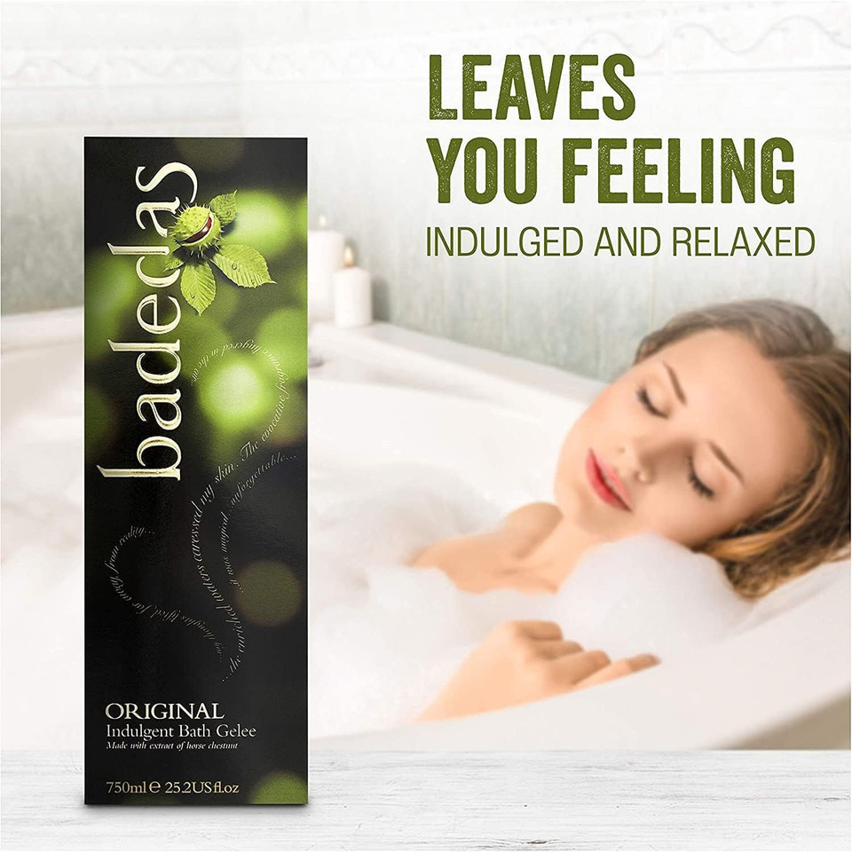 Badedas Original Indulgent Bubble Bath Gel Enriched with Natural Horse Chestnut Extract for a Luxury Bubble Bath, 750 ml Bulk Buy (2)