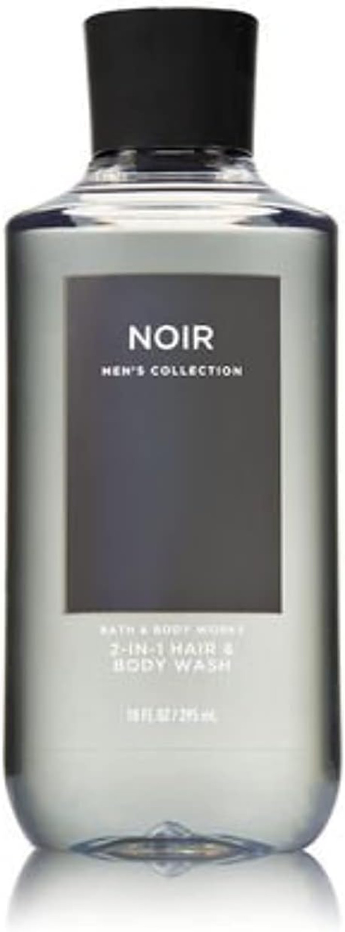 Bath Body Works Noir for Men 10.0 oz 2 in 1 Hair Body Wash by Bath & Body Works