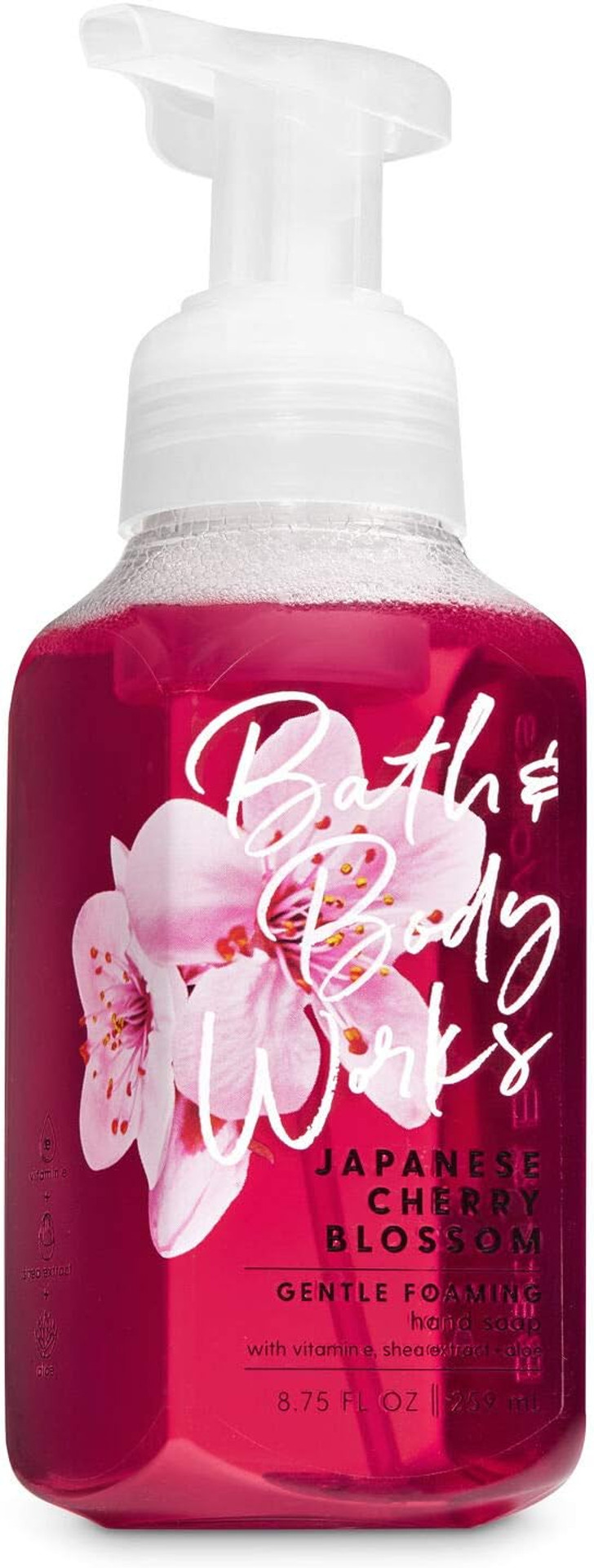 Bath & Body Works JAPANESE CHERRY BLOSSOM Gentle Foaming Hand Soap 8.75 oz / 259 mL Bath & Body Works JAPANESE CHERRY BLOSSOM Gentle Foaming Hand Soap 8.75 oz / 259 mL