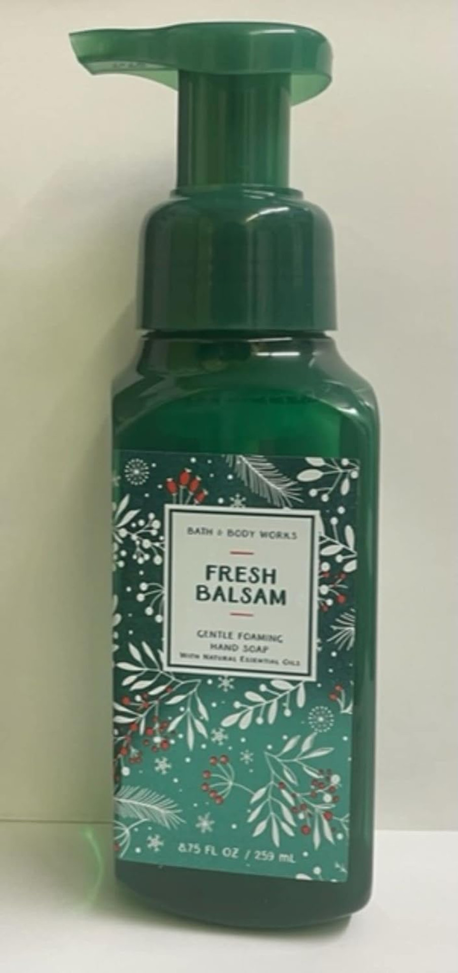 White Barn Bath and Body Works Fresh Balsam Soft Foaming Hand Soap 8.75 Ounce