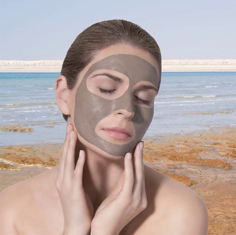 Rivage Natural Dead Sea Minerals Purifying Mud Mask With Grapefruit Cleansing Masks 100% Authentic Sead Sea Mud From Jordan Sachets 25 G X 4 Vegan Friendly, No Animal Testing, No Harsh Chemicals
