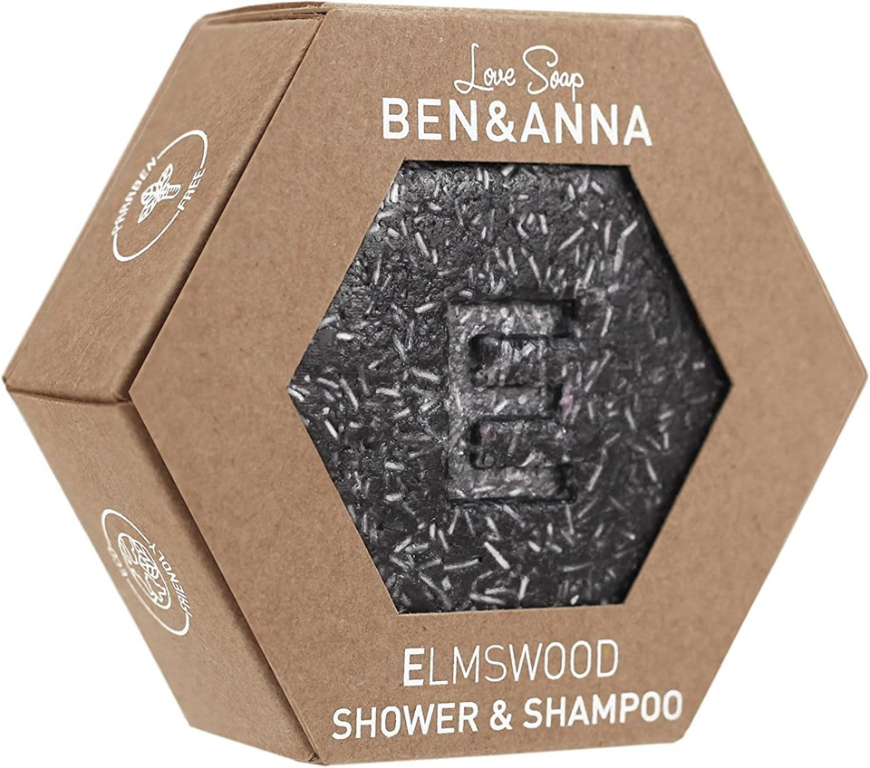 Ben&Anna Love Soap ELMSWOOD Firm Shower & Shampoo 60g