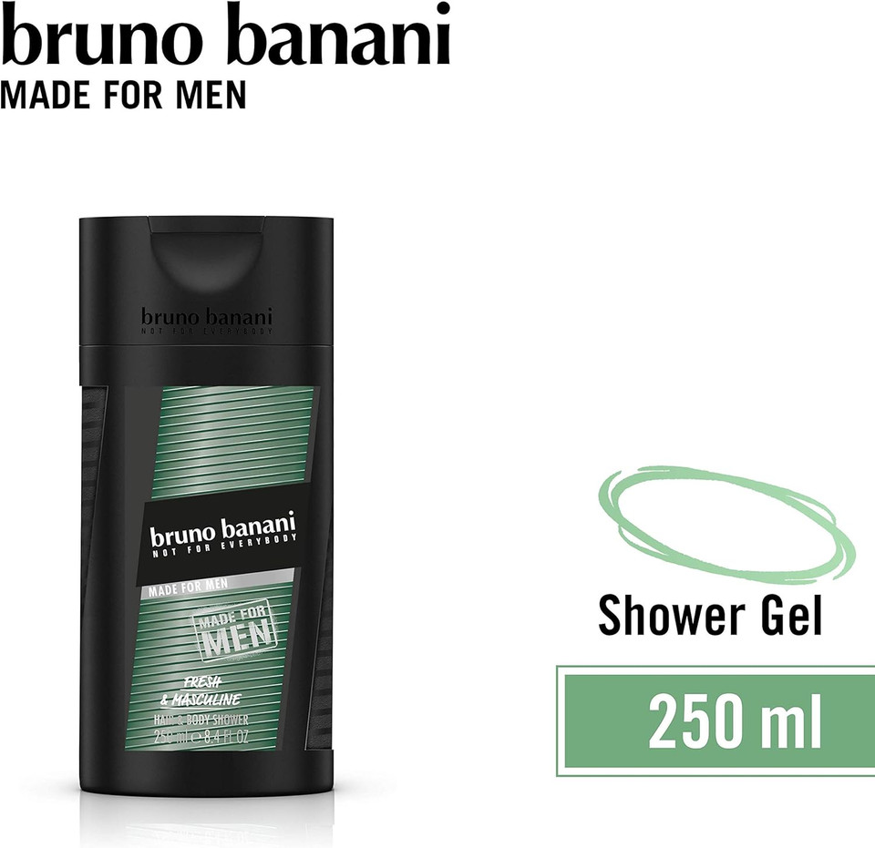 Bruno Banani Made for Men Shower Gel, 250 ml
