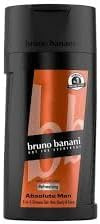 bruno banani Absolute Man Shower Gel, 3-in-1 Shower Gel for Body, Hair and Face, with Spicy Men's Fragrance, 250 ml