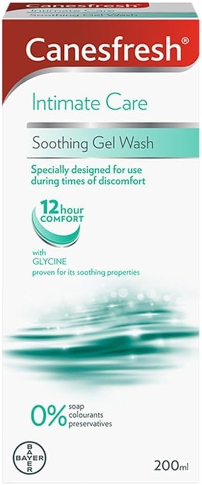 Canesten Canesfresh Soothing Wash Gel 200 ml (Pack of 2)