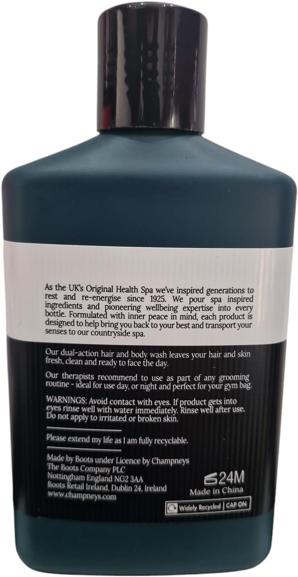 Champneys For Men Hair & Body Wash 200ML