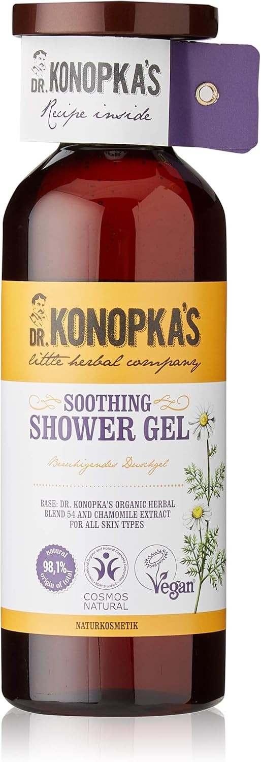 Dr.Konopka's Soothing Shower Gel, 500 ml (Pack of 2)