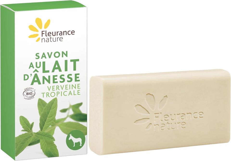Jabón de Leche de Burra con Aceite Esencial de Verbena exótica