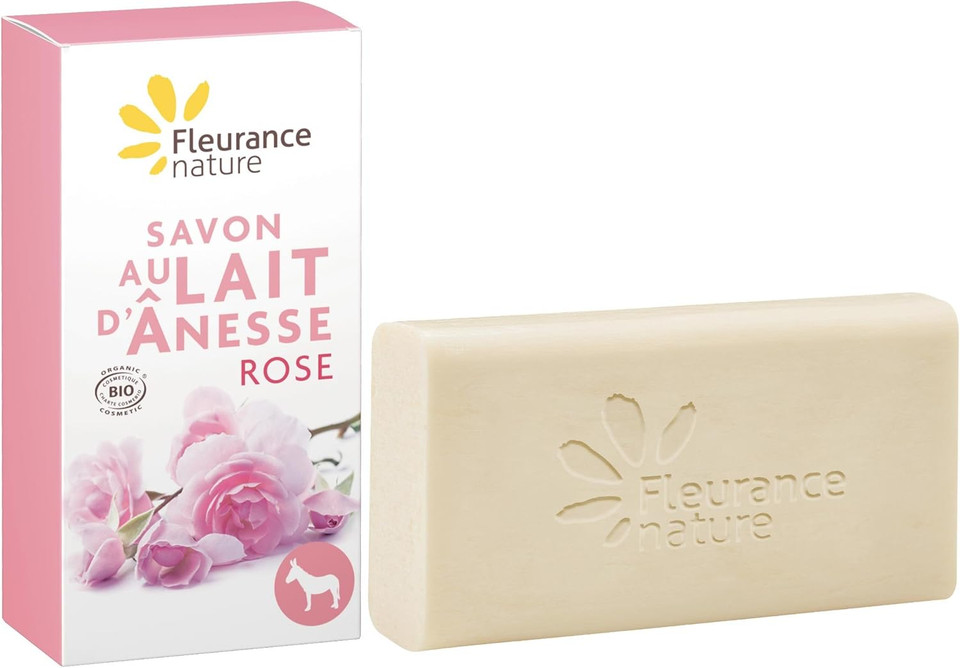 Jabón de Leche de Burra Perfume de Rosa