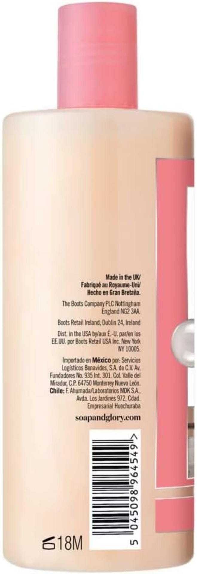 Soap And Glory Gel de Ducha Clean On Me 500 ml, (Pack of 1)