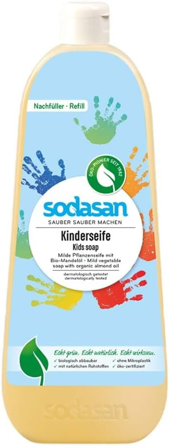 sodasan Children's Soap Liquid Refill 1L (5)