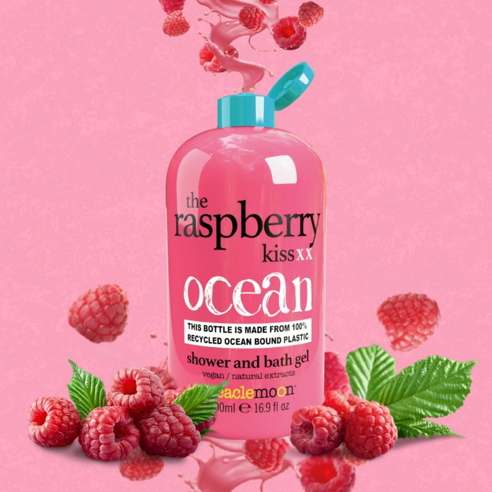Treaclemoon Bath and Shower Gel The Raspberry Kiss 500 ml