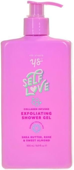 Upper Canada Self Love Exfoliating Shower Gel 500ml - Yes Studio