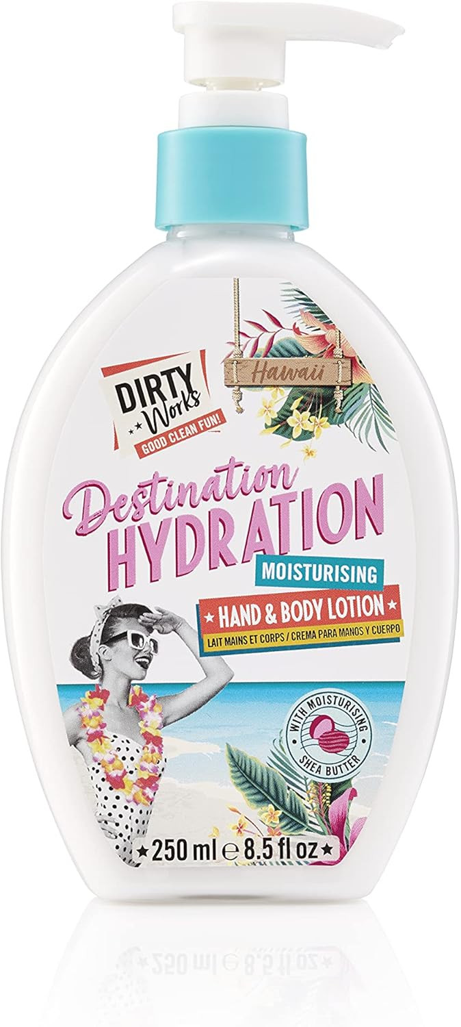 Dirty Works Tropic Like It's Hot Coconut Foaming Sugar Scrub 250g - Exfoliating Body Scrub with Coconut Scent, Moisturising Sugar Scrub, Tropical Foaming Exfoliator for Smooth & Soft Skin