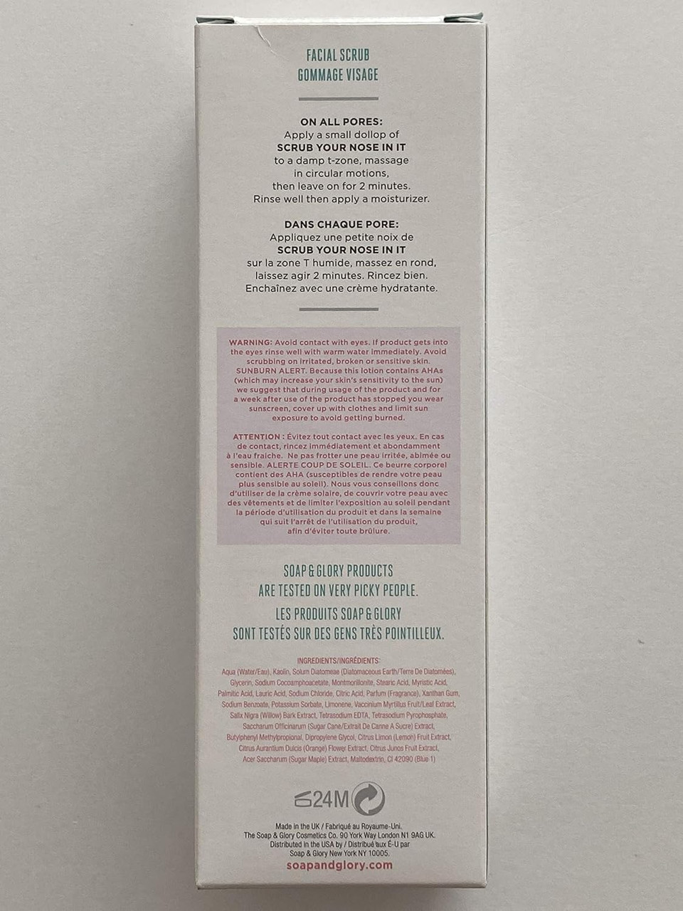 Soap & Glory Scrub Your Nose Special Pore Refining Formula 100ml