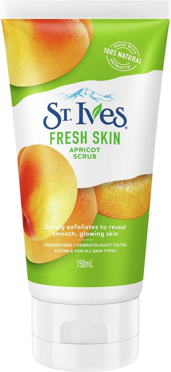 St. Ives Apricot Scrub Invigorating 150 ml (Fusspeeling)