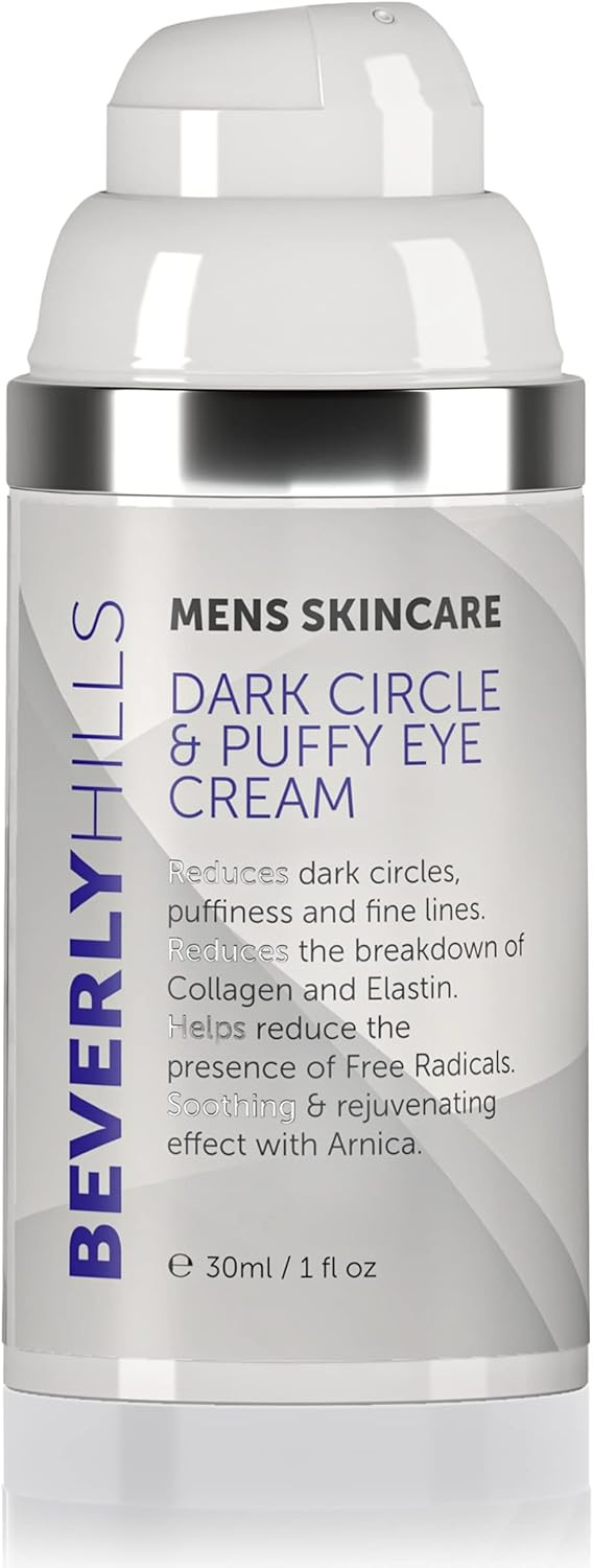 Beverly Hills Men's Dark Circle & Puffy Eye Treatment - Reduces Dark Circles