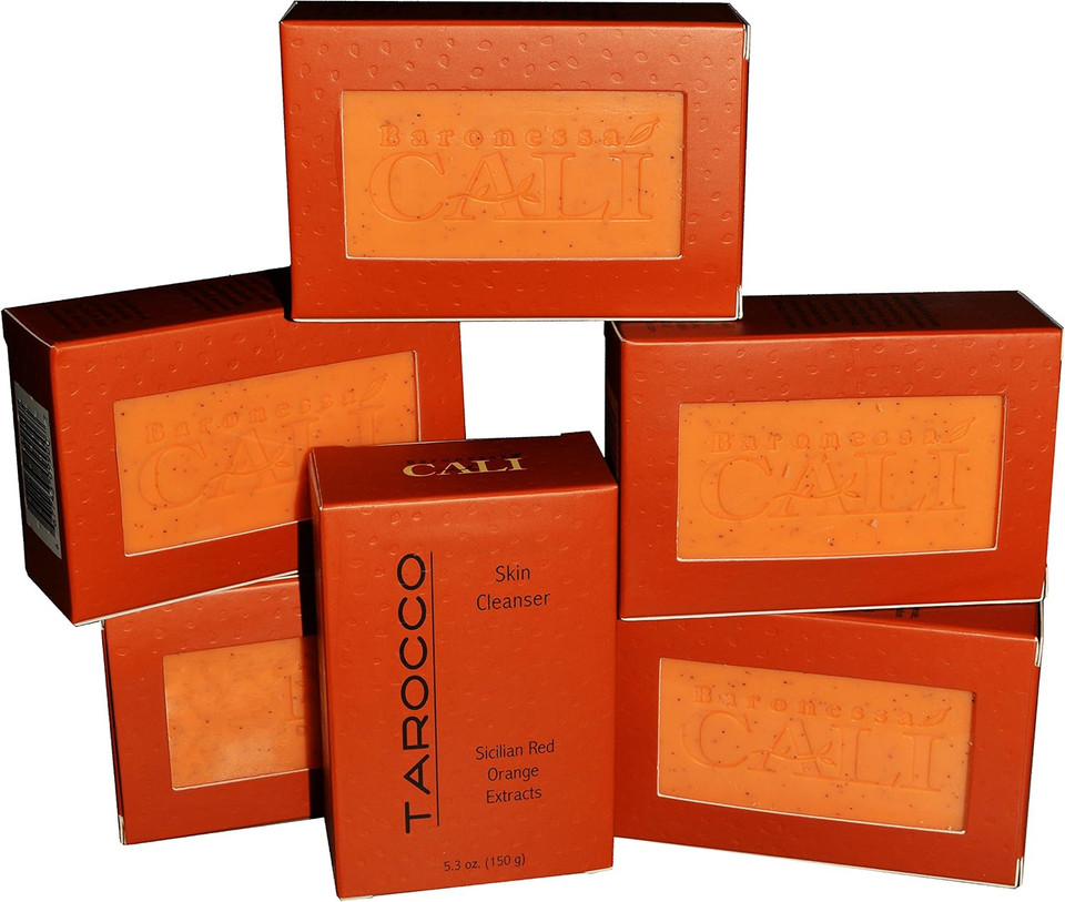 Cali Tarocco Sicilian Red Orange Skin Cleanser 150ml Pack of 6 Cali Tarocco Sicilian Red Orange Skin Cleanser 150ml Pack of 6