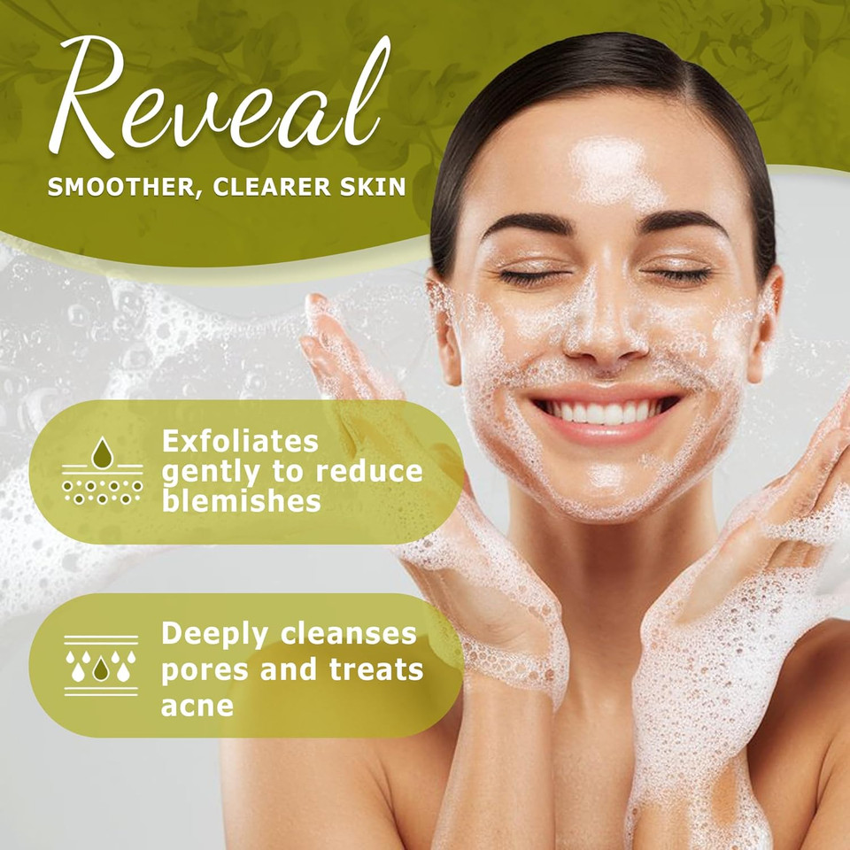 Dr. Woods Shea Vision Tea Tree Liquid Facial Cleanser With Organic Shea Butter, 8 Ounce