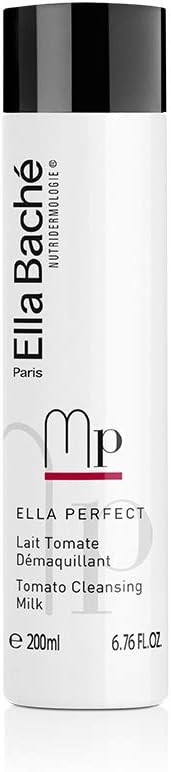 Tomato Cleansing Milk | Make-up remover for Face & Eyes | Sucks up impurities | enriched in depolluting & antioxidant acacia micro-proteins | Give a perfect glow the skin | Made in France | 200 ml