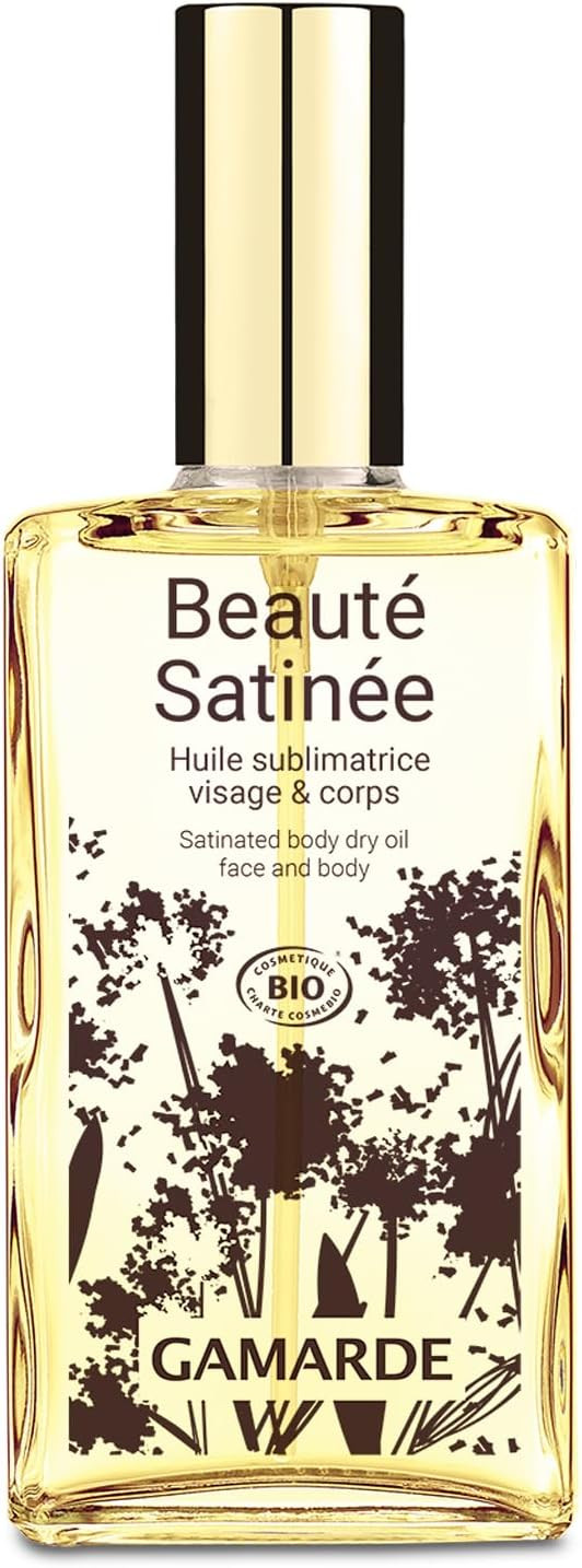 Satinated Body Dry Oil by Gamarde for Women - 3.38 oz Oil