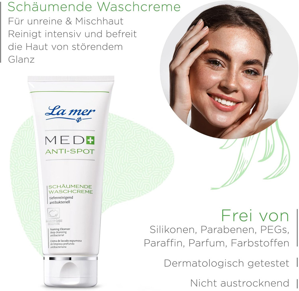 La mer - MED+ Anti Spot - Foaming Wash Cream - Without perfume - 100 ml