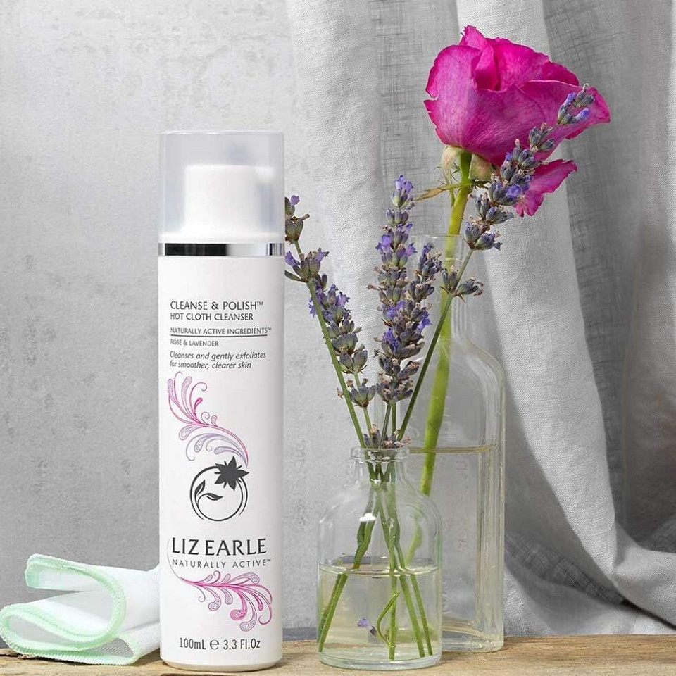 Liz Earle Cleanse and Polish 100ml Pump (Rose and Lavender)