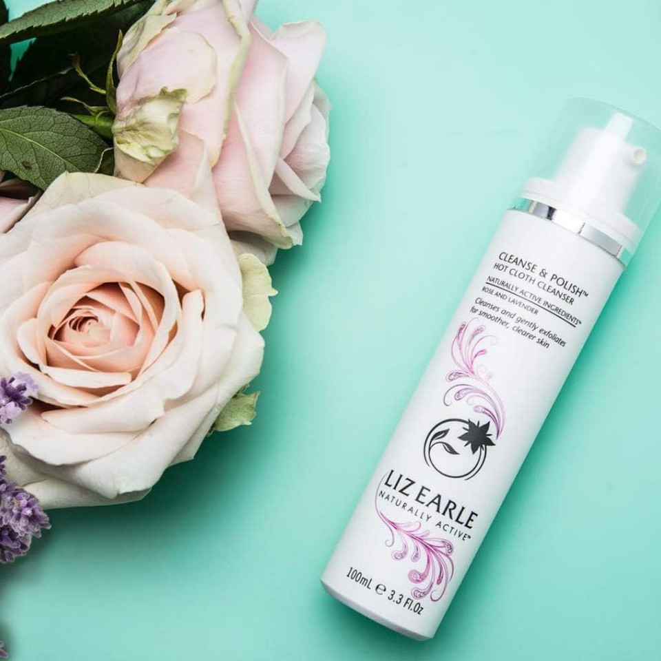 Liz Earle Cleanse and Polish 100ml Pump (Rose and Lavender)