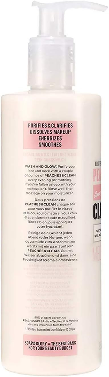 Soap & Glory Peaches And Clean Deep Cleansing Milk 350ml