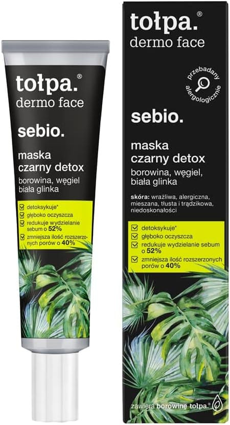 TOLPA DERMO FACE SEBIO BLACK DETOX 40 ML