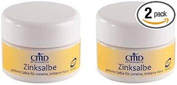 CMD Tea Tree Oil Zinc Ointment 15ml Paste for Blemished Skin Problem Skin Acne (Pack of 2)