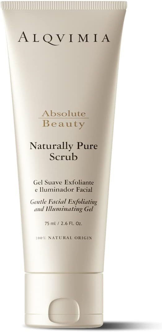 ALQVIMIA Absolute Beauty Naturally Pure Facial Scrub, 75 ml