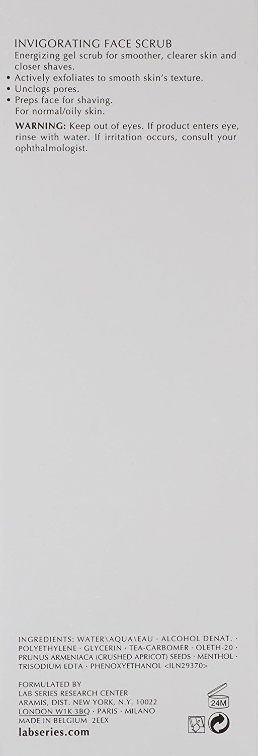 Lab Series For Men Invigorating Face Scrub 100ml